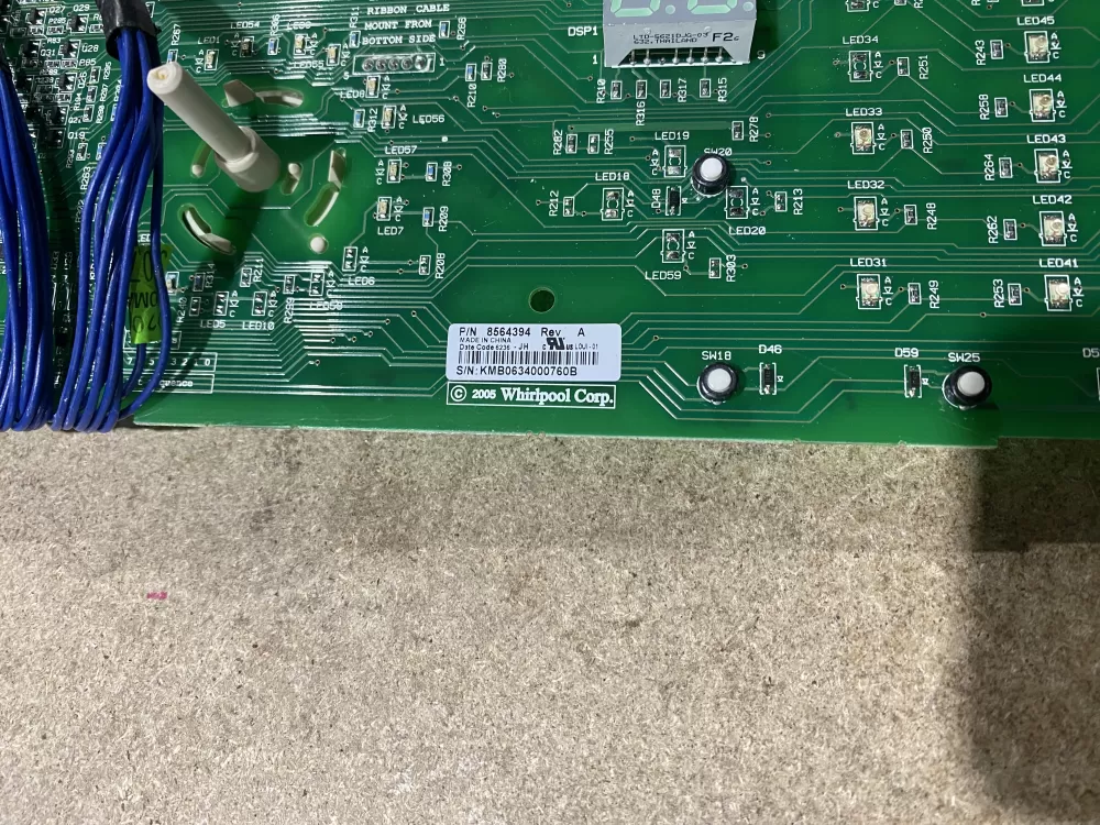Kenmore Whirlpool Maytag 8564394 Dryer Control Board AZ71458 | BK1916