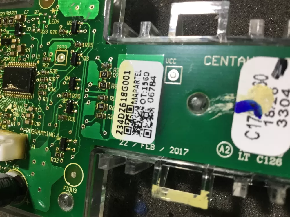 GE 234D2618G001 WE04X27284 Dryer Control Board AZ94149 | NR28
