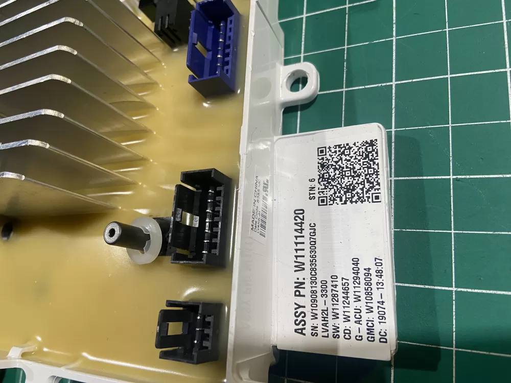 Whirlpool Maytag W11114420 W11266624 Washer Control Board AZ142746 | NRV754
