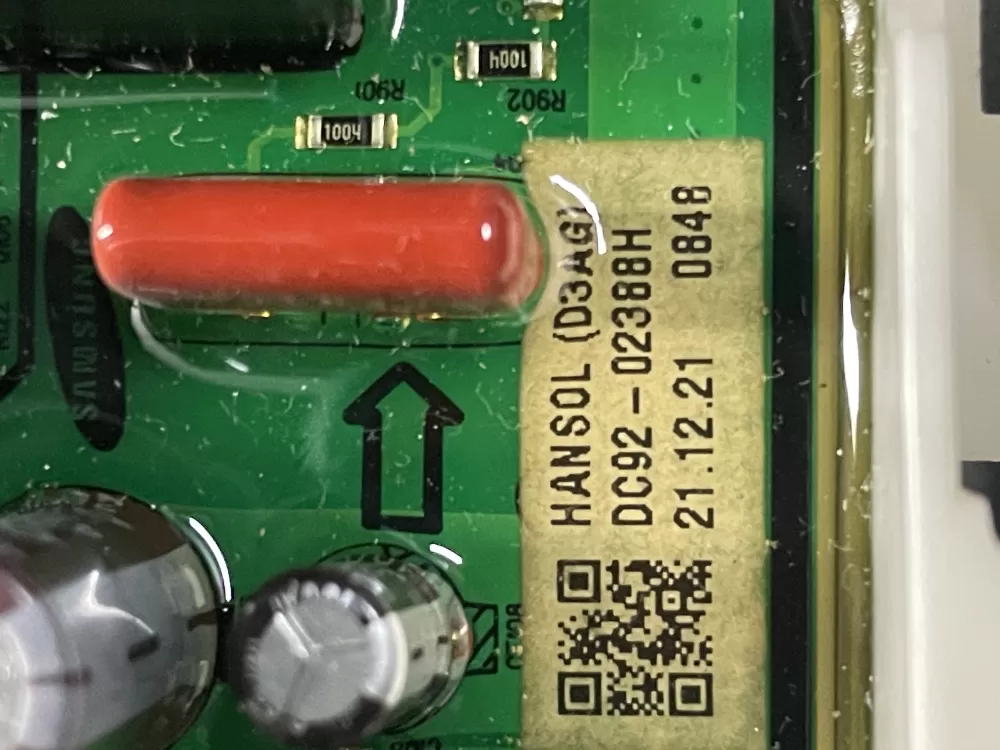 Samsung DC92 02388H Washer Control Board AZ8392 | WMV30