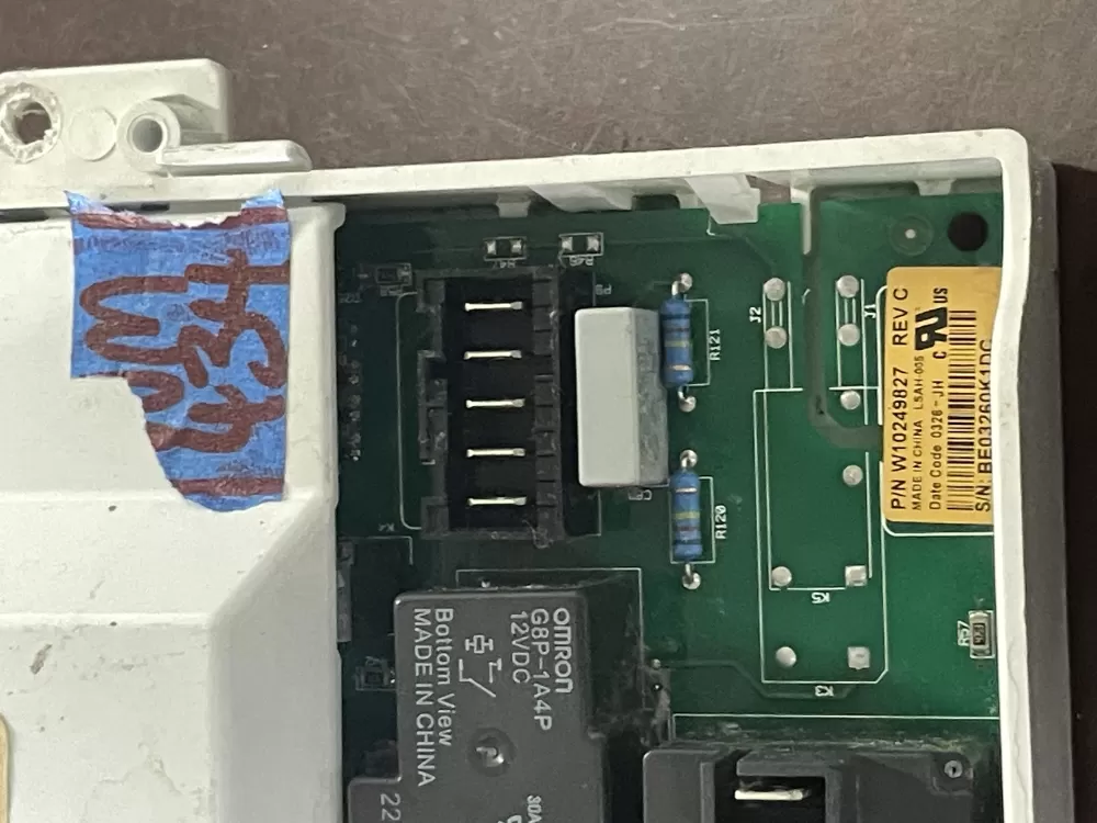 Whirlpool Maytag W10249826 W10249827 Dryer Control Board AZ37412 | Wm434