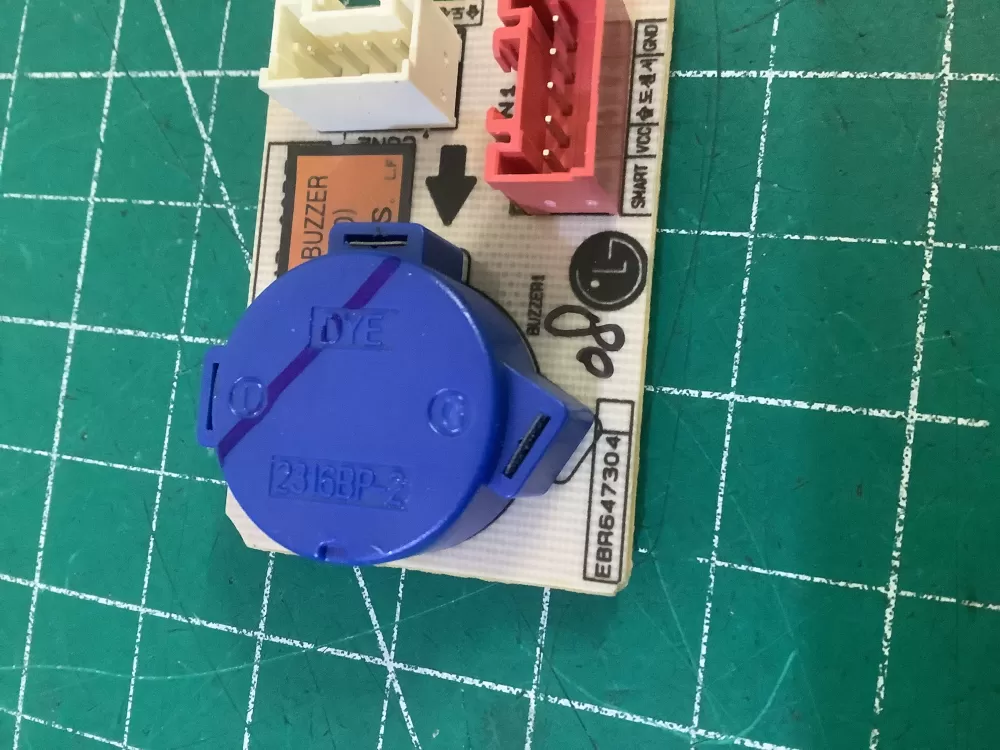 LG EBR64730423 EBR64730408 Refrigerator Control Board Buzzer AZ206691 | NR1122