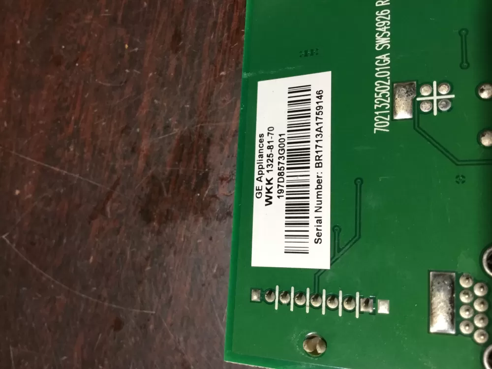 GE 197D8573G001 Refrigerator Control Board Humidity AZ70562 | NR1507