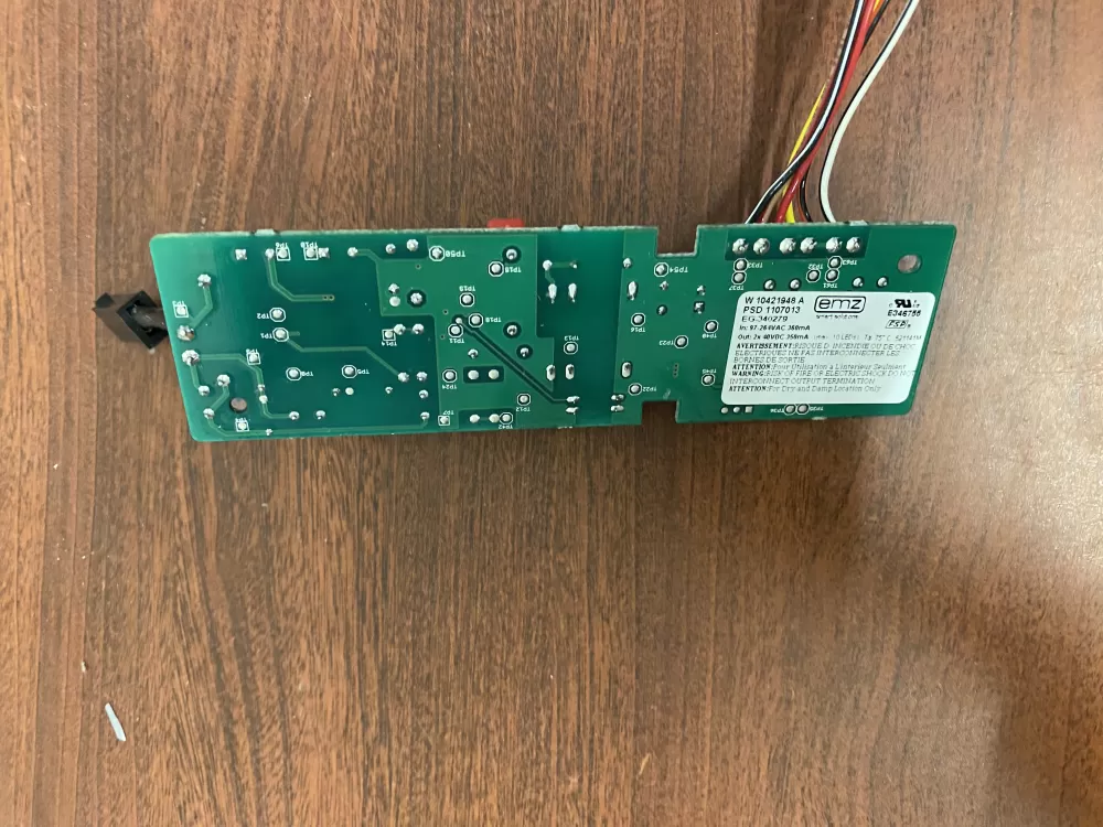 Whirlpool W10306786 Refrigerator LED Inverter Board Box AZ35702 | BK298