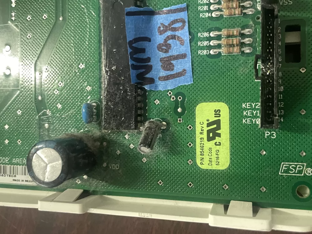 Whirlpool WP8546219 Dryer Control Board AZ61499 | Wm1936