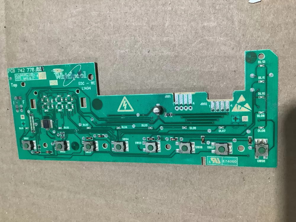 Maytag W10192981 Whirlpool Washer Control Board AZ109032 | AR1788