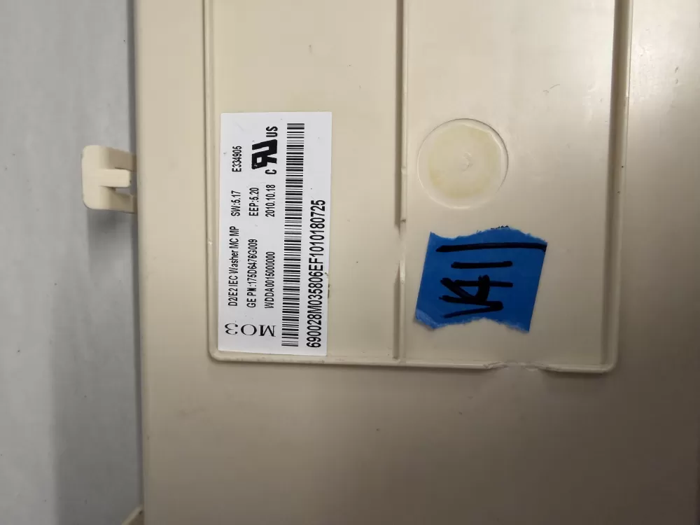 GE 175D6476G009 Washer Control Board AZ211455 | KMV41
