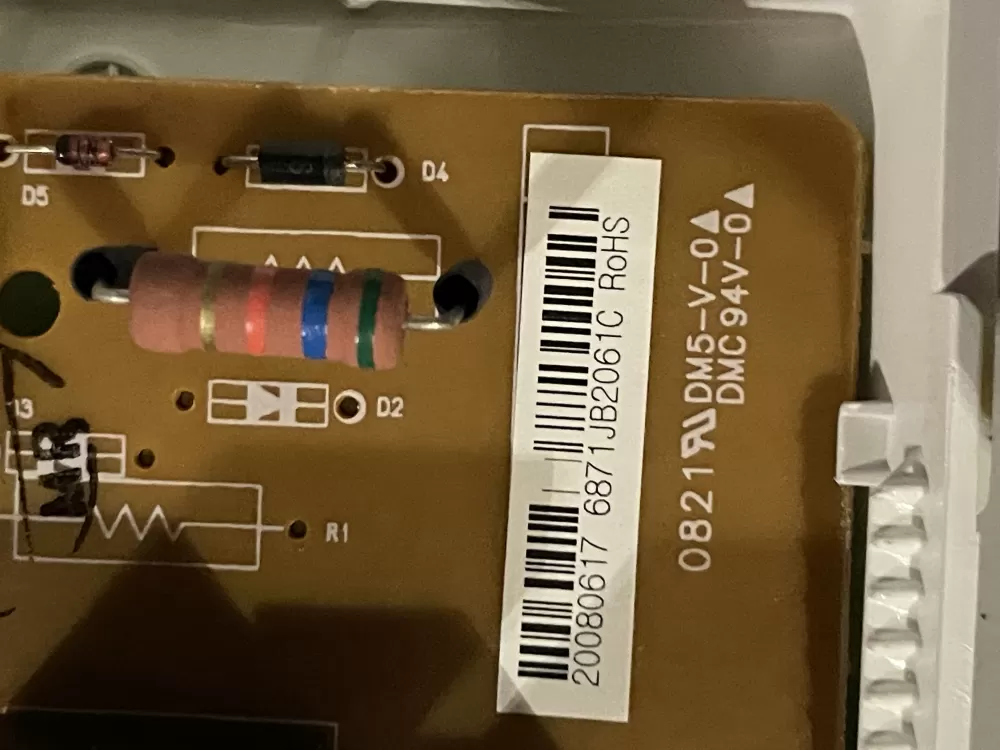 LG 6871JB2061C Refrigerator Control Board AZ34682 | Wm17