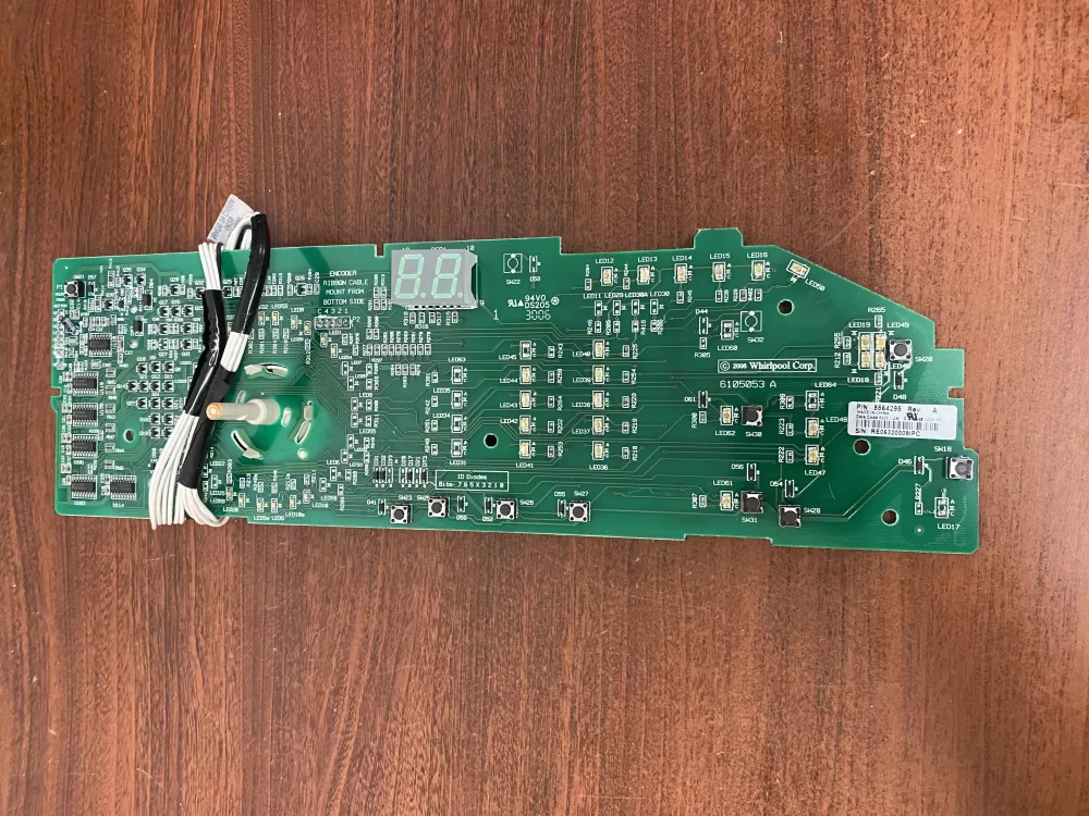 Whirlpool 8564295 User Interface Control Board AZ49016 | BK1798