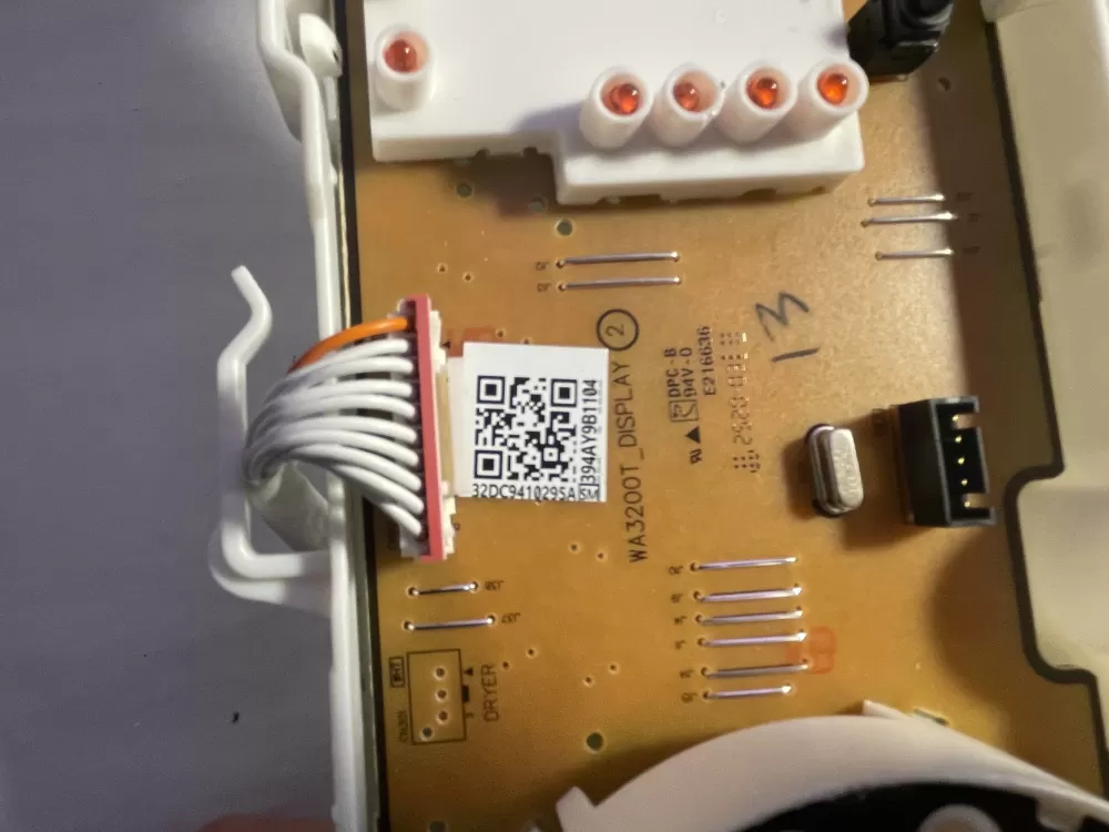 Samsung Dryer Control Board Panel Dc97-18718k AZ196888 | Wmv888
