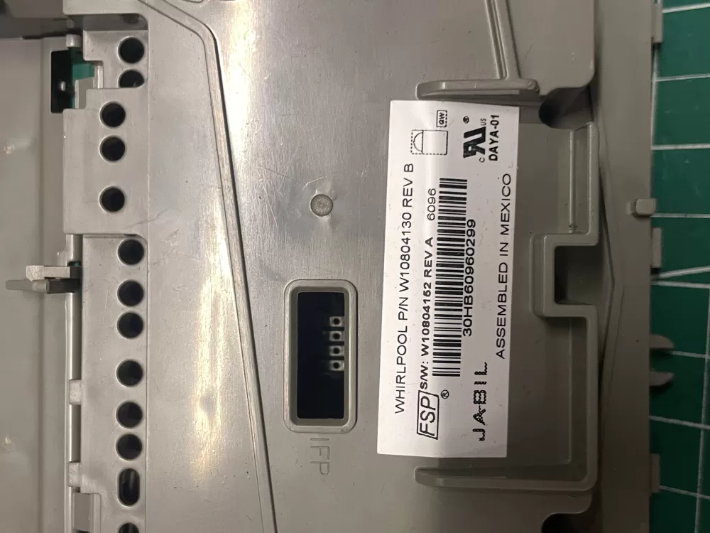 Whirlpool Dishwasher Control Board Part # W10804130 W11025829 AZ202617 | Wm2204