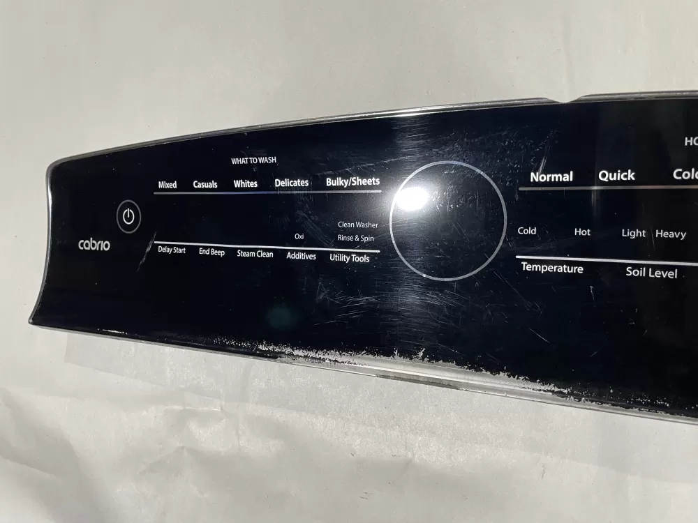 Whirlpool Cabrio W10507937 Washer Control Panel AZ146124 | KMV264