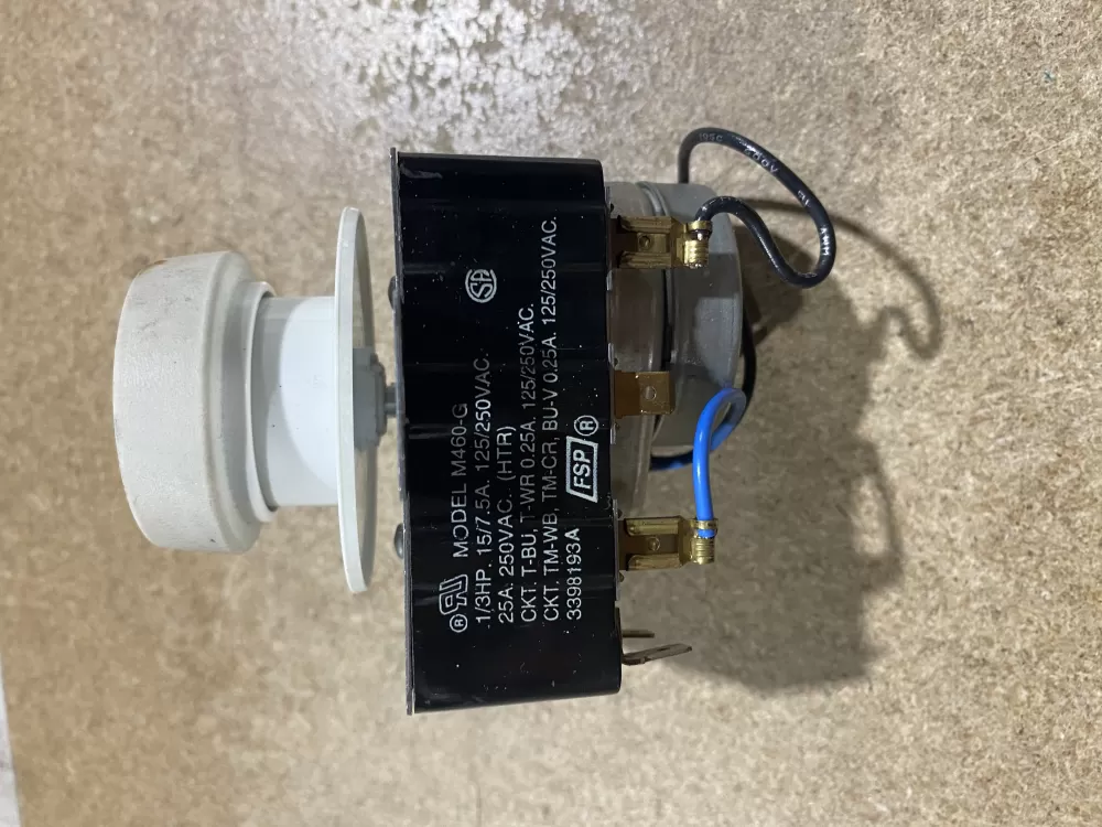 Kenmore  Whirlpool 3398193A Dryer Timer
