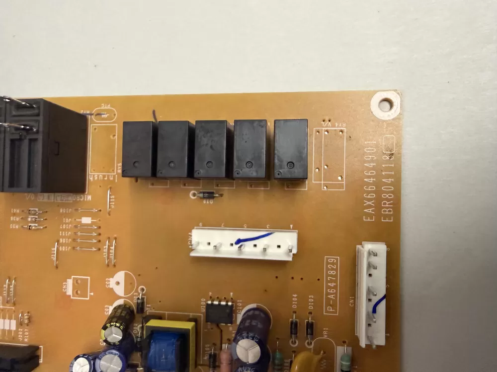 LG Kenmore EBR80411804 Microwave Control Board Panel AZ219034 | KM75