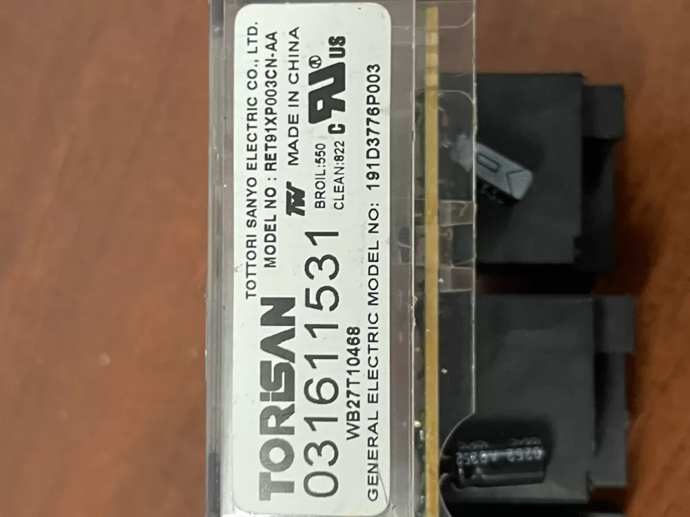 Kenmore Hotpoint GE WB27K10214 Range Control Board AZ52703 | Wm1922