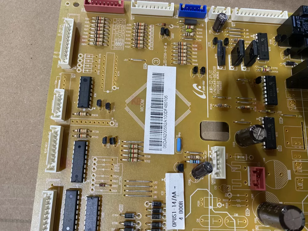 Samsung DA92-00592A DA92-00592B Refrigerator Control Board AZ88276 | BK760