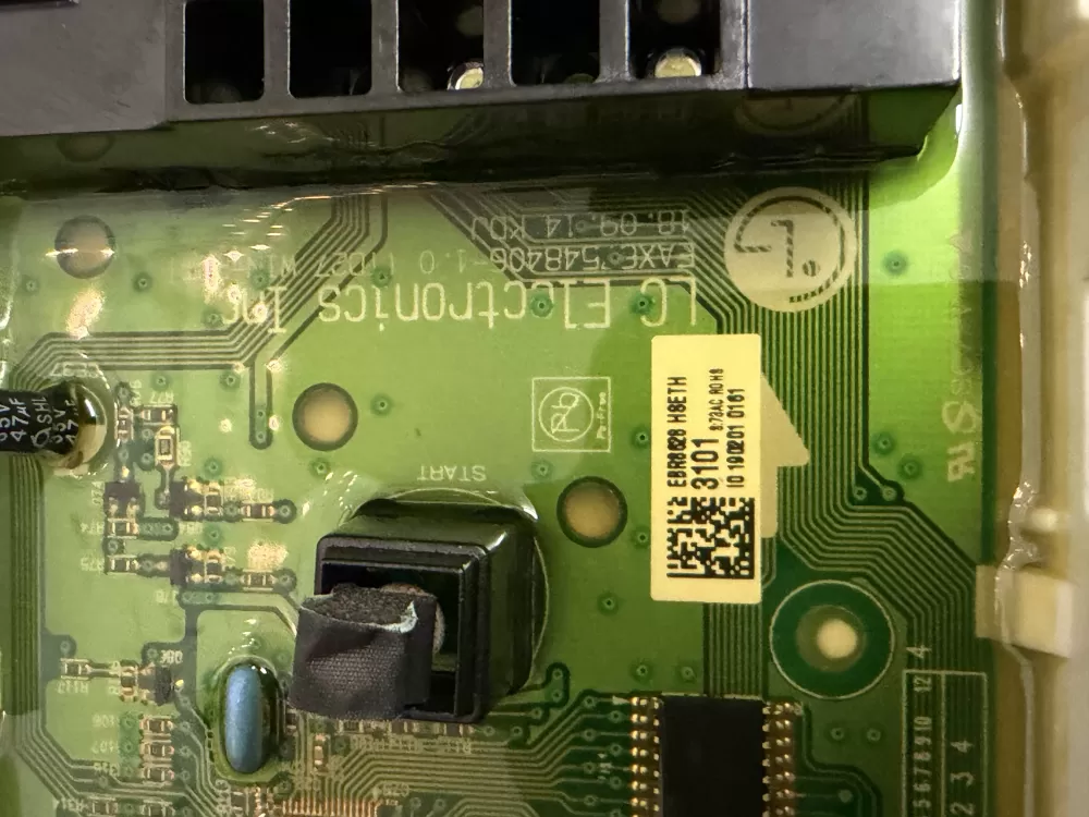 LG EBR86283101 Washer Control Board Display AZ220888 | KMV676