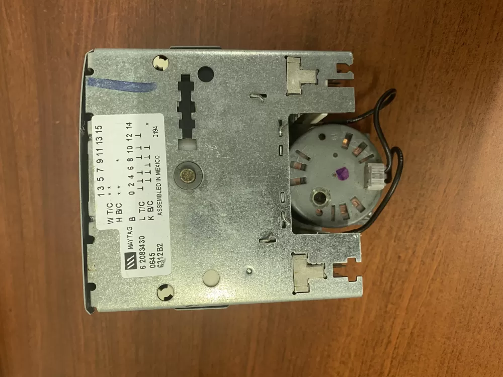 Whirlpool 6 2083430 Washer Timer