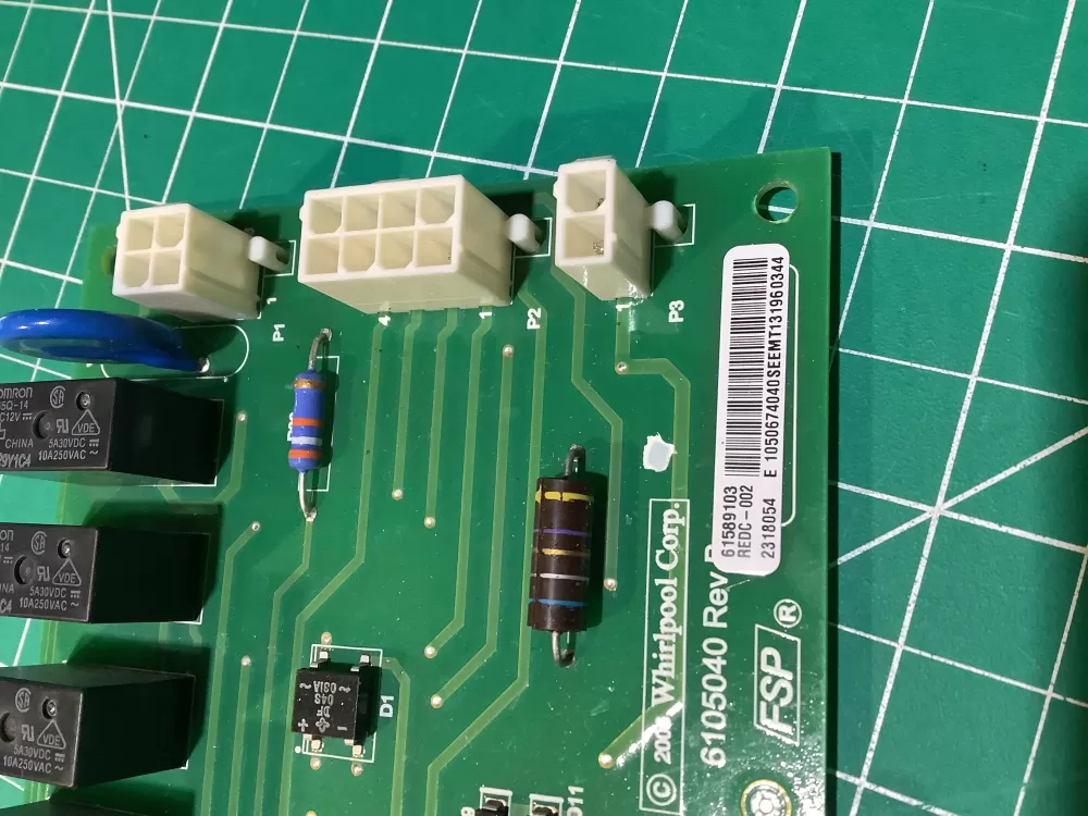 Relay Control Board WP2318054 2318054 AZ132852 | NR314