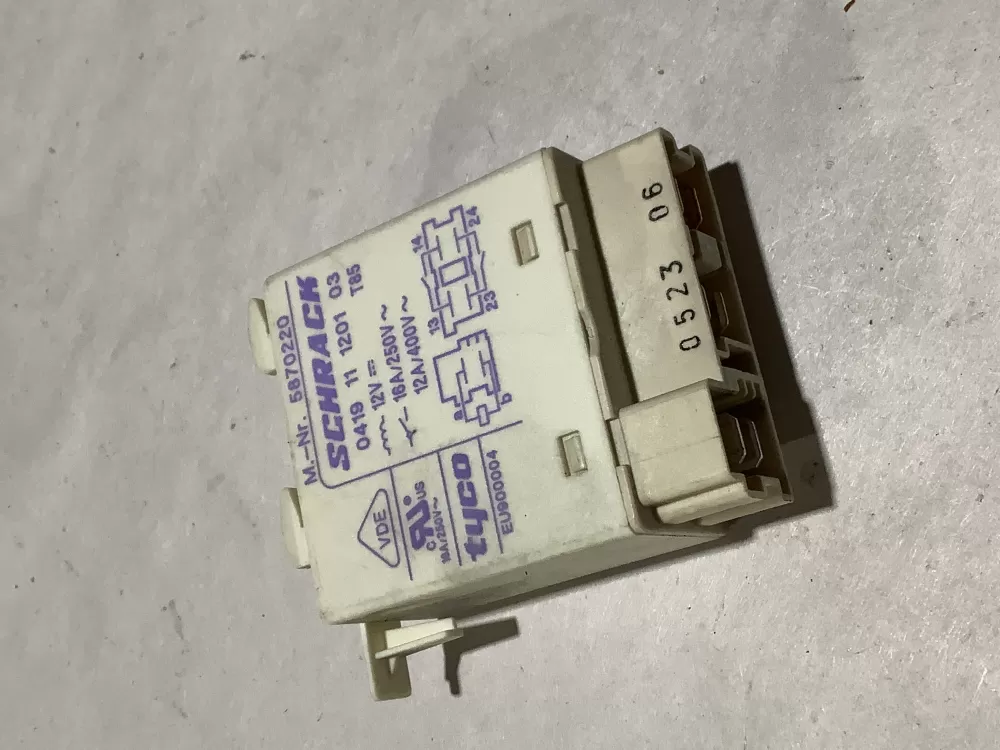 Miele 5870220 Dishwasher Heating Element Relay AZ119045 | Sl201