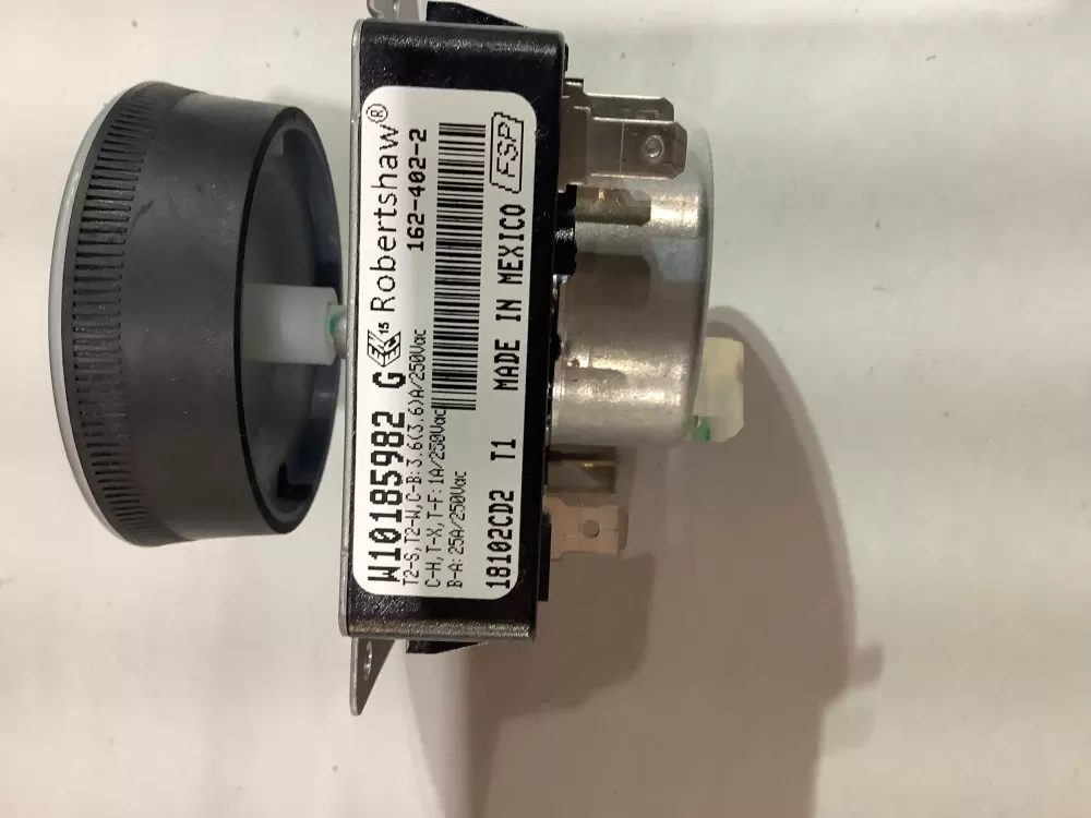 Whirlpool Maytag Kenmore AP6016541 W10185982 Dryer Timer AZ183819 | ZC2712