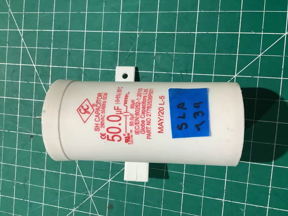 277B2536P001 GE Dryer Capacitor