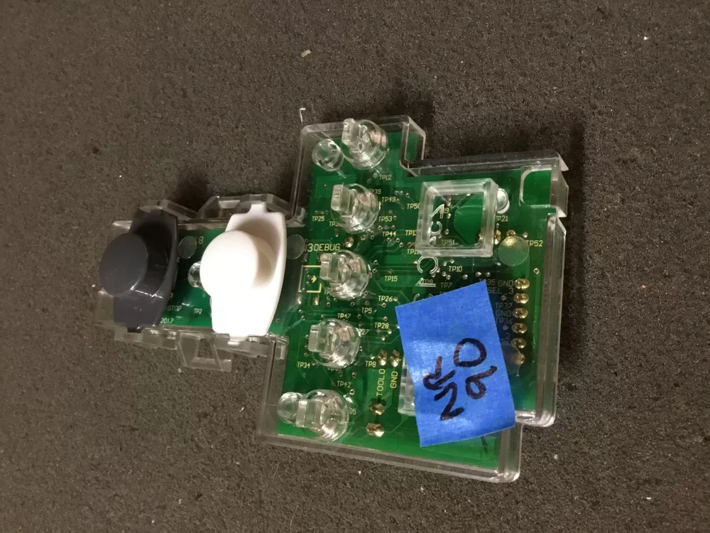 GE 234D2618G001 WE04X27284 Dryer Control Board AZ99854 | NR90