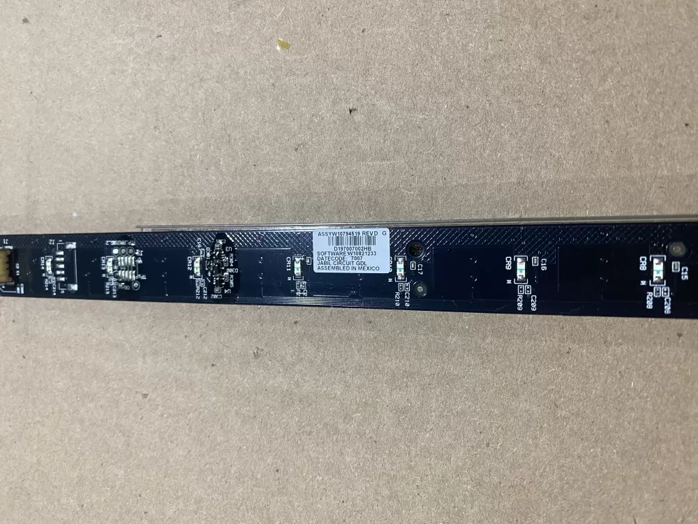 Whirlpool KitchenAid W10794519 Dishwasher Control Board AZ63677 | BKV569