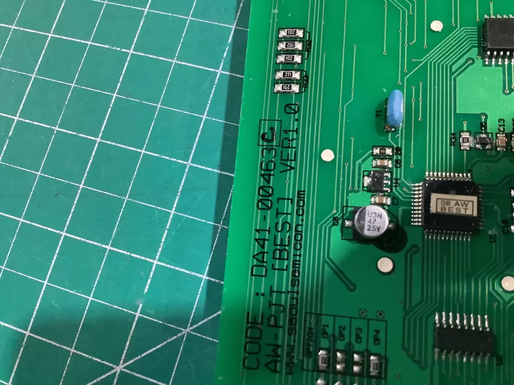 Samsung DA41 00463C Refrigerator Control Board Dispenser AZ151120 | NR1379