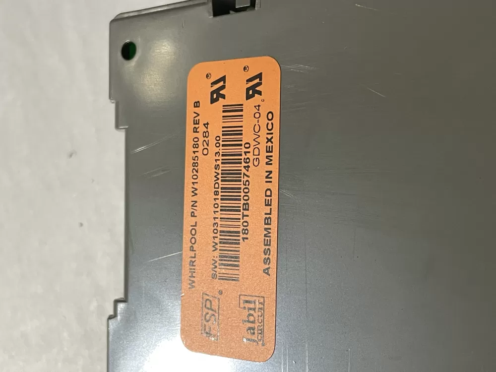 Whirlpool Maytag KitchenAid Dishwasher Control Board AZ198023 | Wm2758