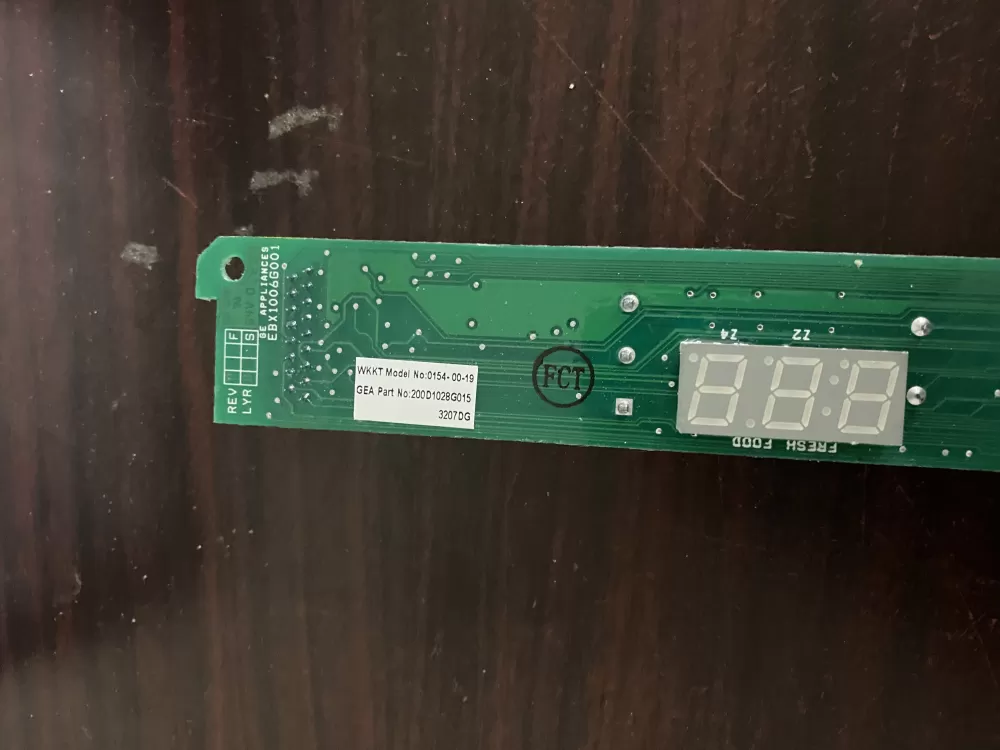 GE Refrigerator Display Control Board AZ35058 | BK823