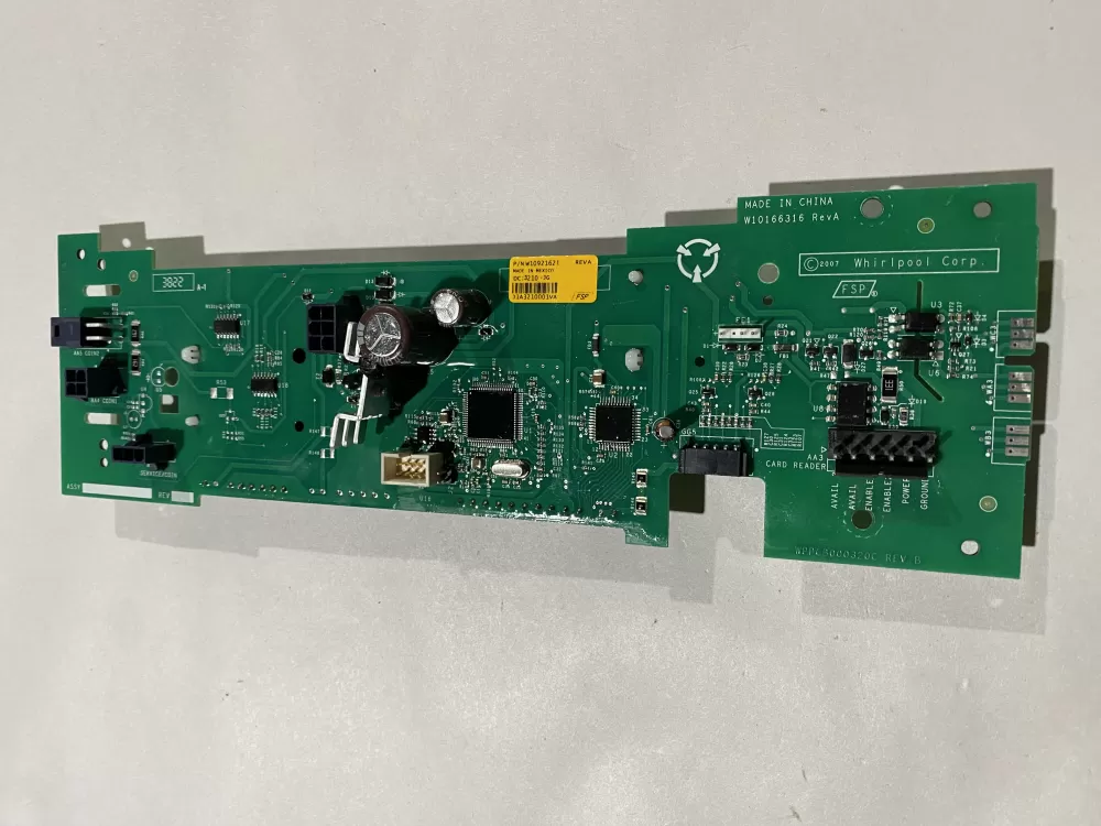 WHIRLPOOL CONTROL BOARD - PART # W11172345 W10921621 W11113911 AZ141447 | BK1703