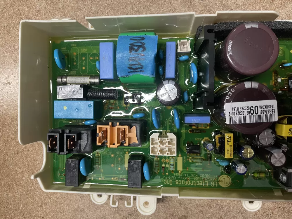 LG EBR67466109 EBR67466116 Washer Main Control Board AZ15733 | KMV300