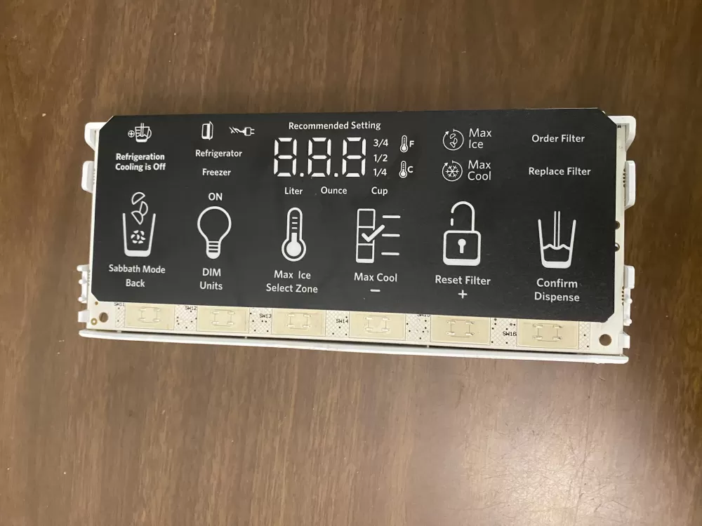 Whirlpool W11129551 W11340158 PS12728274 Refrigerator Dispenser Control Board