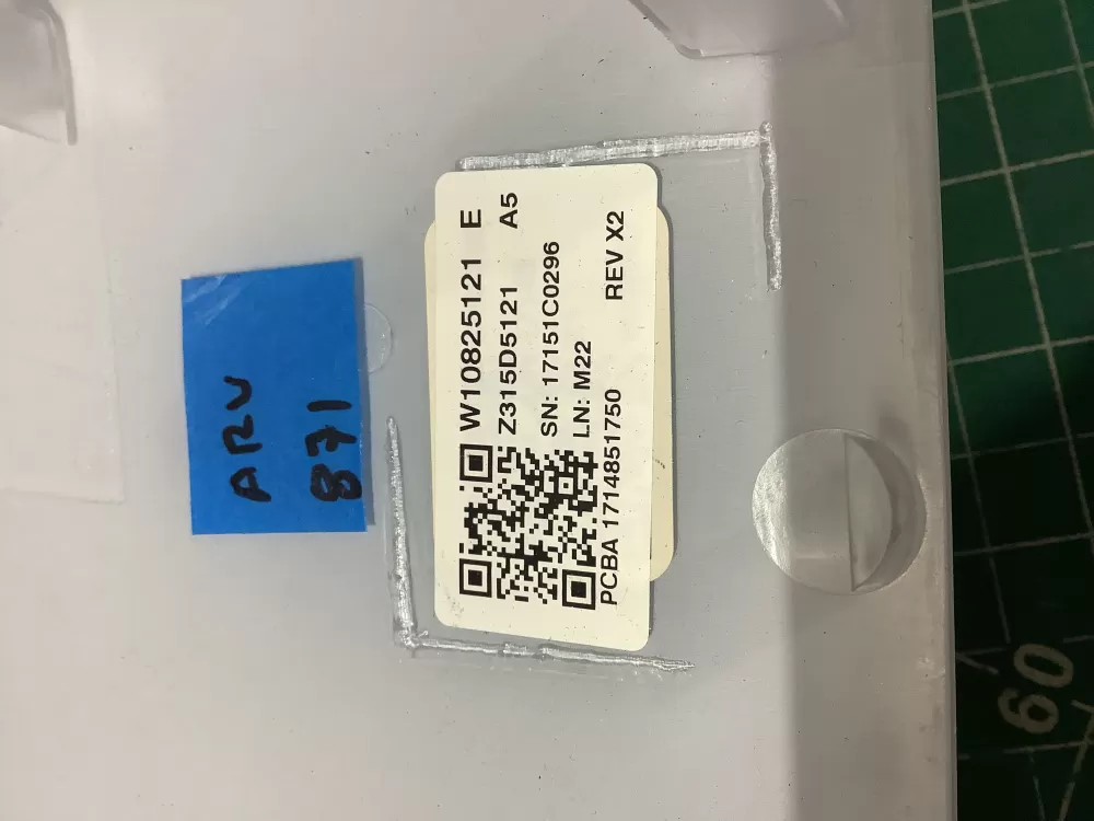 Whirlpool Maytag W10783693 W10825121 Dryer Control Board Panel AZ189031 | ARV871