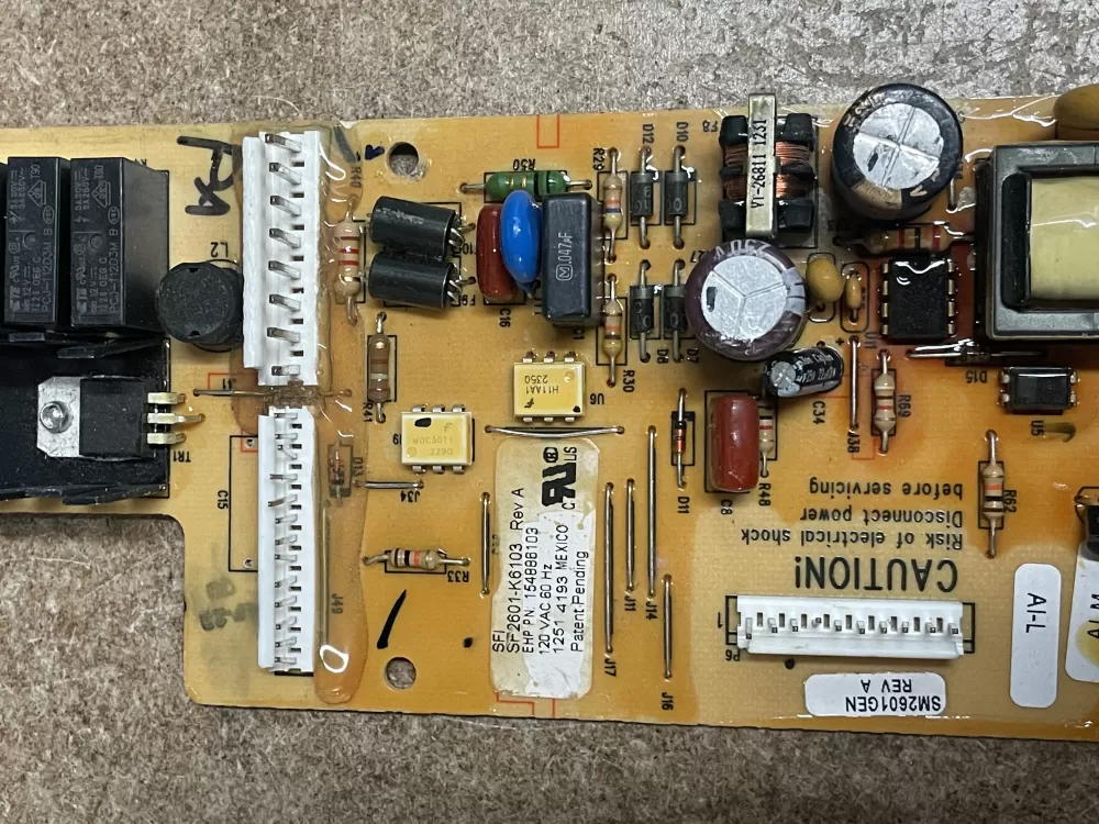 Frigidaire  Kenmore AP6327227 154543602 154636102 154752901 154815601 154886102 154886103 5304500203 5304504782 5304506317 807151001 A01555601 5304514670 PS12365809 Dishwasher Control Board