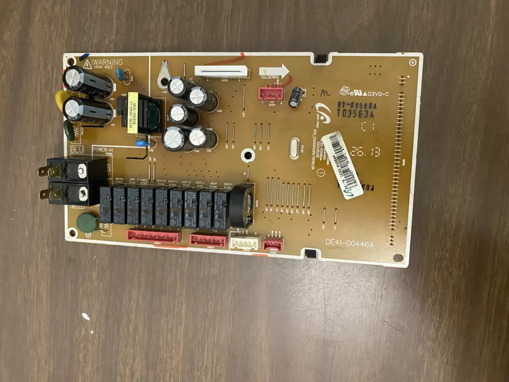 Samsung DE92-03560A Microwave Control Board AZ89664 | BK1452