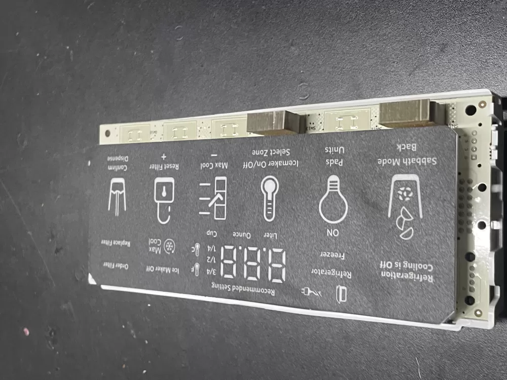KitchenAid Refrigerator Control Display Board AZ4292 | WM1276