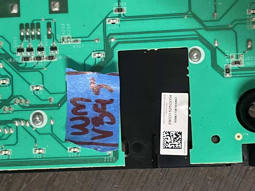 GE 290D1525G004 Washer Control Board AZ39878 | Wmv395