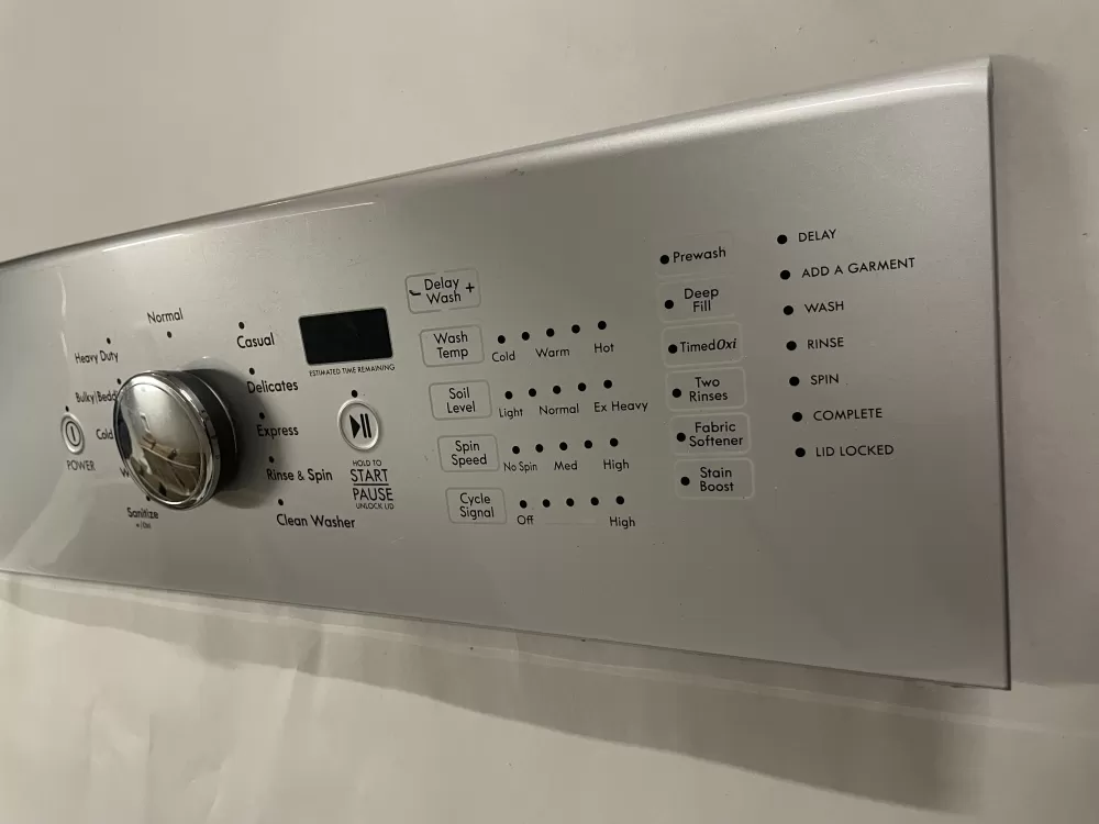 Whirlpool w10645163  W10873008 Washer Touchpad Control Panel
