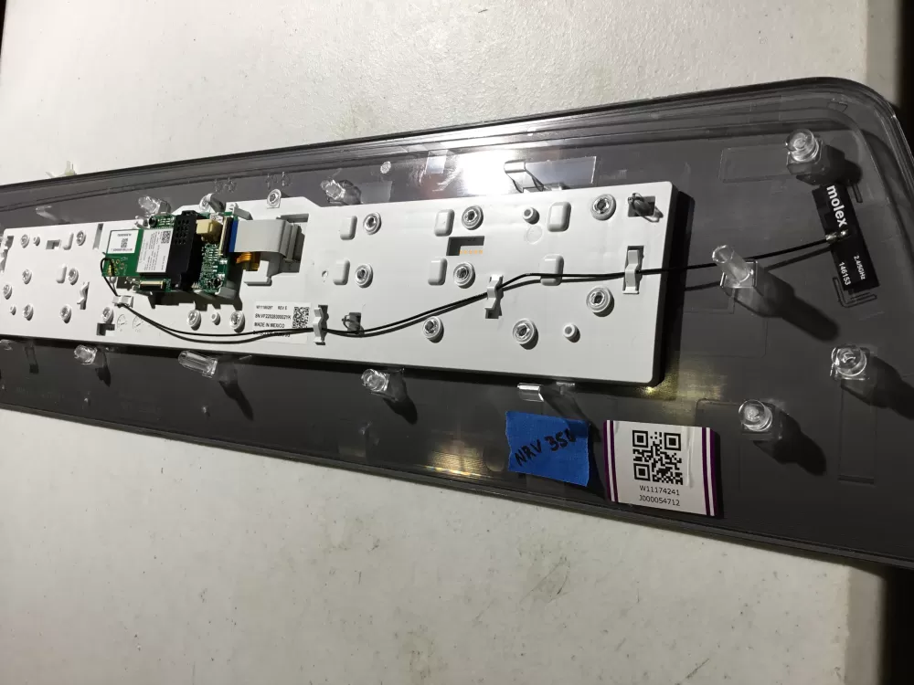 Whirlpool W11185287 Washer Control Board Touchpad Panel AZ29416 | NRV356