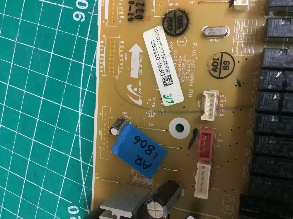 Samsung DE92 03559C Microwave Control Board AZ201100 | AR1806