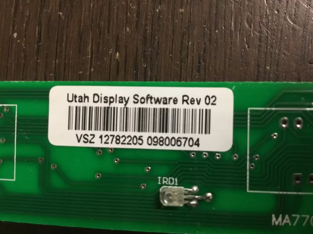 Maytag W10207861 Refrigerator Control Board Temperature Display AZ16365 | NR29