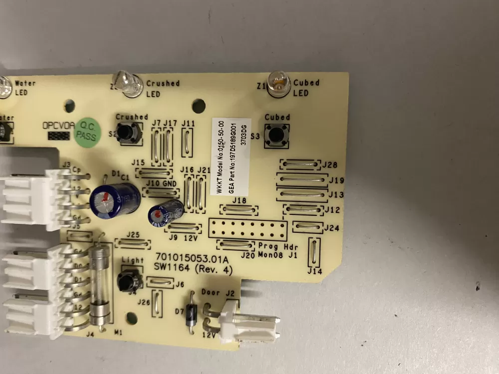 GE 197D5189G001 Refrigerator Control Board AZ226281 | BK2087