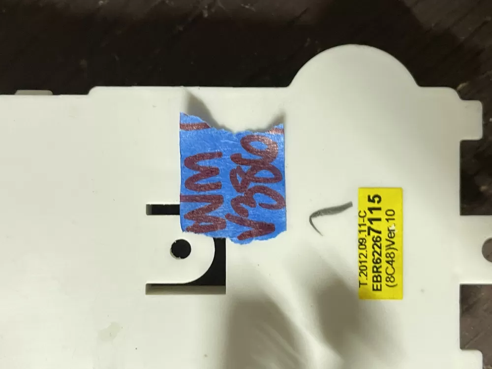LG EBR62267115 EBR62267118 EBR62267128 Washer Control Board AZ39552 | Wmv386