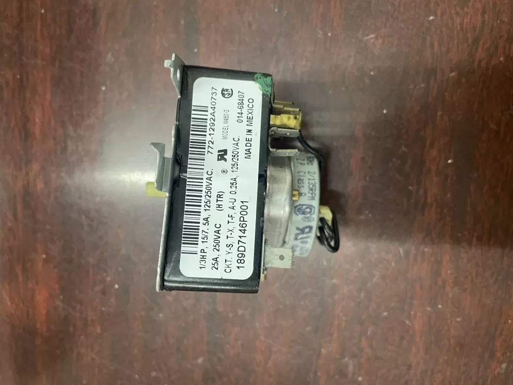 GE  General Electric  Kenmore 189D7146P001 Dryer Timer