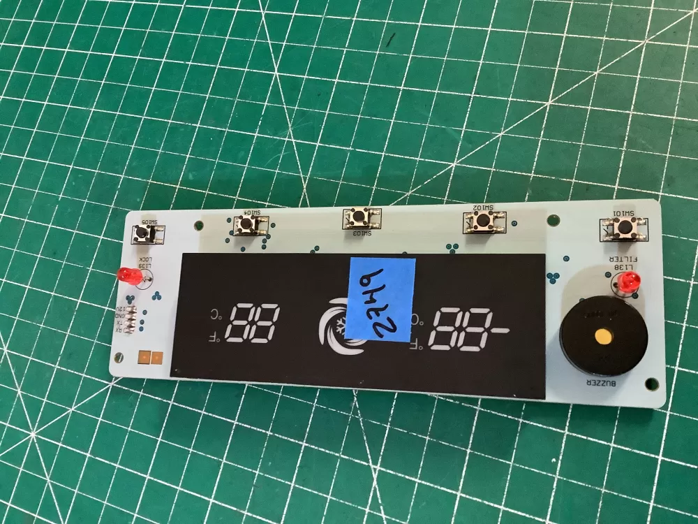 LG 6871JB1310A Refrigerator Dispenser Display Control Board AZ187504 | NR2749