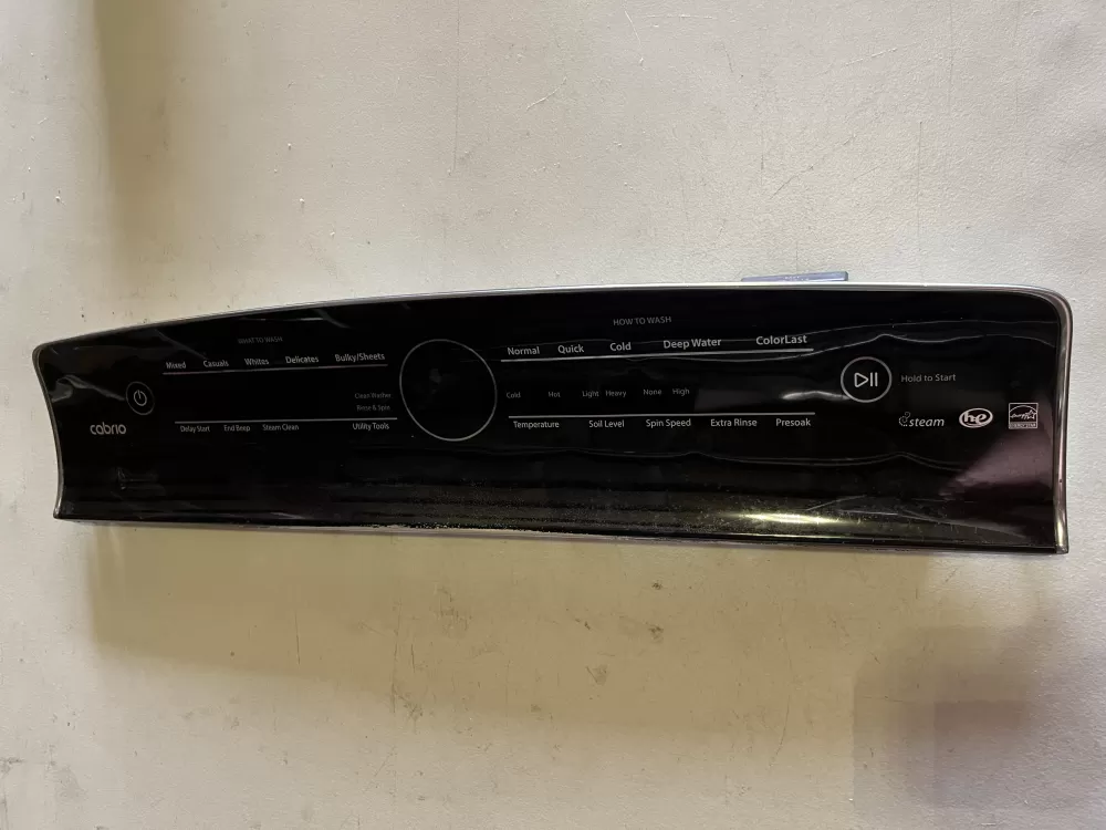 Whirlpool W10596697 W10870766 W11189143 W11089547 PS12074542 Washer Control Panel