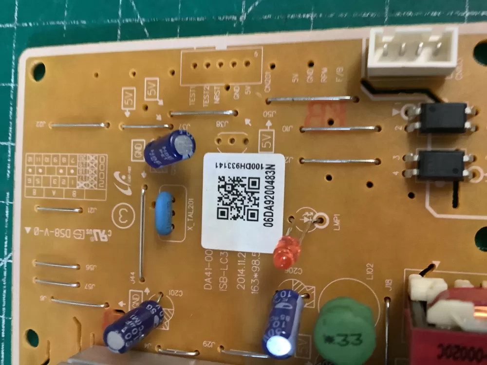 Samsung DA92-00483N Refrigerator Control Board Inverter AZ224372 | NR140