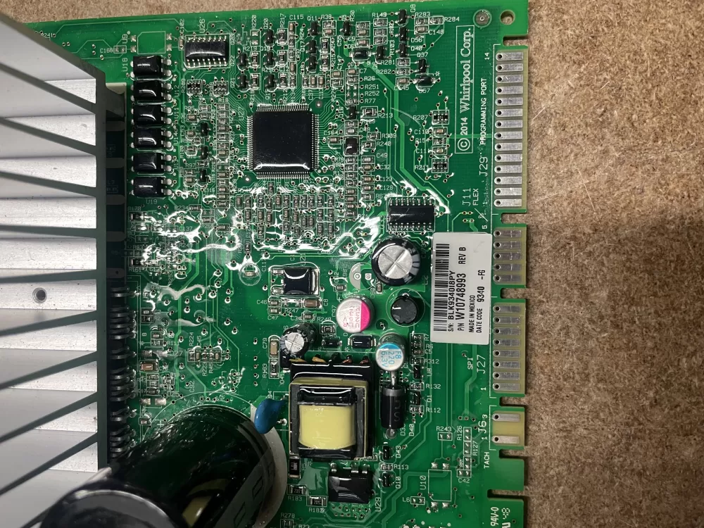 Whirlpool W10748993 Washer Control Board AZ15392 | KM1634